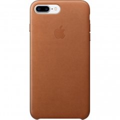 Apple iPhone 7 Plus Leather Case - Saddle Brown (MMYF2)