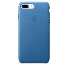 Apple iPhone 7 Plus Leather Case - Sea Blue (MMYH2)