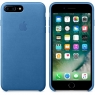 Apple iPhone 7 Plus Leather Case - Sea Blue (MMYH2)