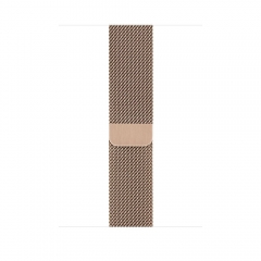 Apple Milanese Loop Band Gold for Apple Watch 44mm/42mm (MTU72)