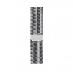 Apple Milanese Loop Band Silver for Apple Watch 44mm/42mm (MTU62)