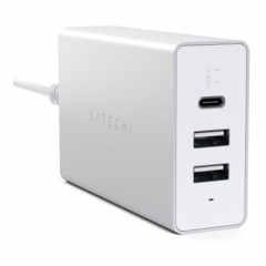 Satechi USB-C 40W Travel Charger Silver (ST-ACCAS)