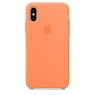 Apple iPhone XS Silicone Case - Papaya (MVF22)