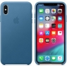 Apple iPhone XS Max Leather Case - Cape Cod Blue (MTEW2)
