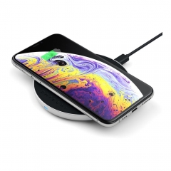 Satechi Aluminum Fast Wireless Charger Silver (ST-IWCBS)