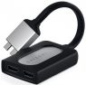 Satechi Type-C Dual HDMI Adapter Silver (ST-TCDHAS)