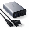Satechi 75W Dual Type-C PD Travel Charger Space Gray (ST-MC2TCAM)