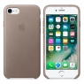Apple iPhone 7 Leather Case - Taupe (MPT62)