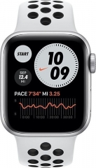Apple Watch Nike SE GPS + Cellular 40mm Silver Aluminum Case w. Pure Platinum/Black Nike Sport B. (MYYR2/MYYW2)