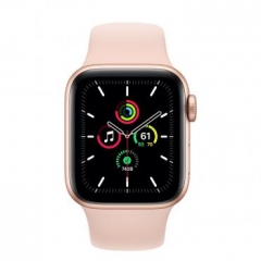 Apple Watch SE GPS + Cellular 40mm Gold Aluminum Case with Pink Sand Sport B. (MYEA2/MYEH2)