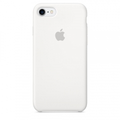 Apple iPhone 7 Silicone Case - White (MMWF2)
