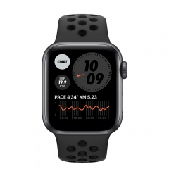 Apple Watch Nike SE GPS 44mm Space Gray Aluminum Case w. Anthracite/Black Nike Sport B. (MYYK2)