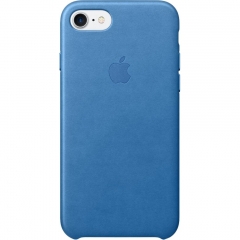 Apple iPhone 7 Leather Case - Sea Blue (MMY42)