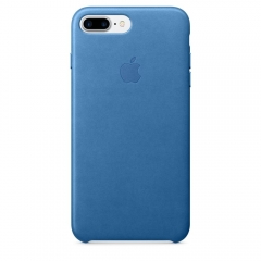 Apple iPhone 7 Plus Leather Case - Sea Blue (MMYH2)