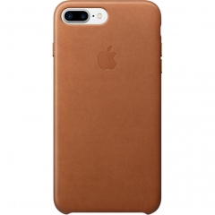Apple iPhone 7 Plus Leather Case - Saddle Brown (MMYF2)